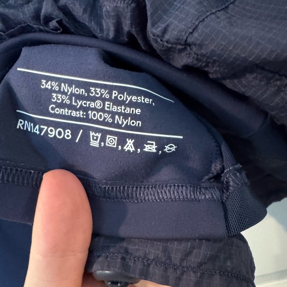 Outdoor Voices Navy Frostknit Windbreaker Pullover Jacket - Picture 7 of 7